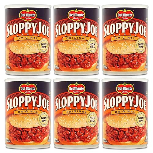 Del Monte Sloppy Joe original de 15 onzas, paquete de 6