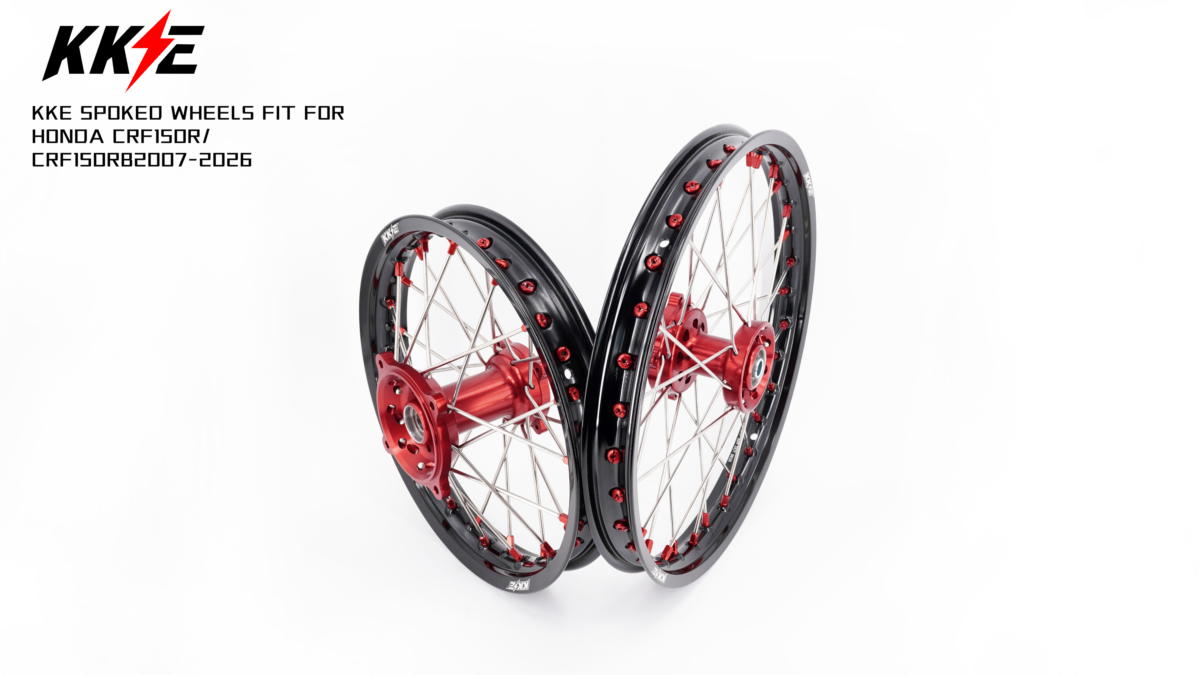Amazon.com: KKE 19/16 Kid's CNC Spoked Wheels Fit HONDA CRF150R
