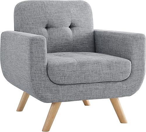 Miniatura 4 de ROSEVERA Rylee - Brazo tapizado de tela decorativa de 30 pulgadas, cómodo para leer en el dormitorio, sala de estar, sofá, silla, sillón para