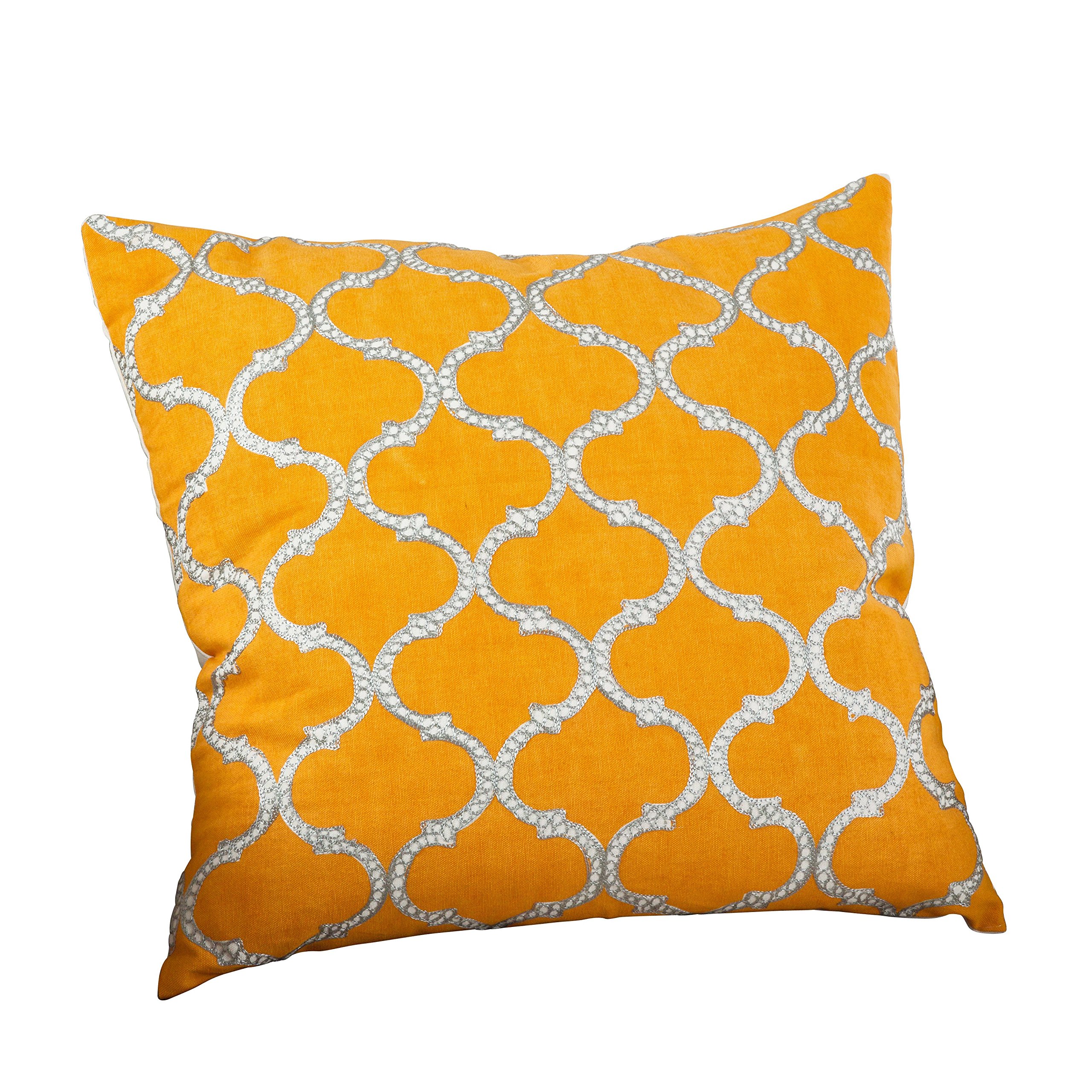 marigold throw pillows