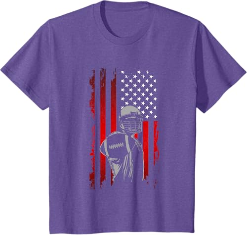 Miniatura 46 de American Football T-Shirt Black,Navy Blue,Asphalt Grey,Baby Blue,Grass Green,Dark Green,Brown,Olive Green,Lemon Yellow,Dark Heather Grey,Heather