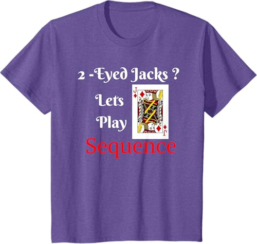 Miniatura 54 de I Have 2-eyed Jacks Lets Play una tarjeta Junta Game playera Fun, hombre 3XL, Azul (Heather blue) Negro,Azul Marino,Asfalto,Azul