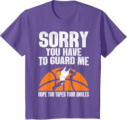 Miniatura 41 de Funny Basketball For Men Women Sports Game Basketball Player T-Shirt Black,Navy Blue,Asphalt Grey,Cranberry Red,Olive Green,Dark Heather