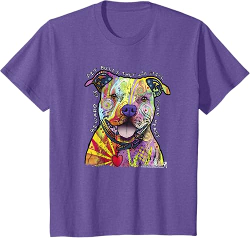 Miniatura 48 de Beware Of Pit Bulls, Dean Russo Pitbull Original - Dog Lover T-Shirt Black,Navy Blue,Asphalt Grey,Slate Grey,White,Cranberry Red,Kelly Green,Olive