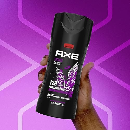 Miniatura 9 de Gel AXE de baño para hombres, anarquía 16 onzas, paquete doble, Excite, 16 onza