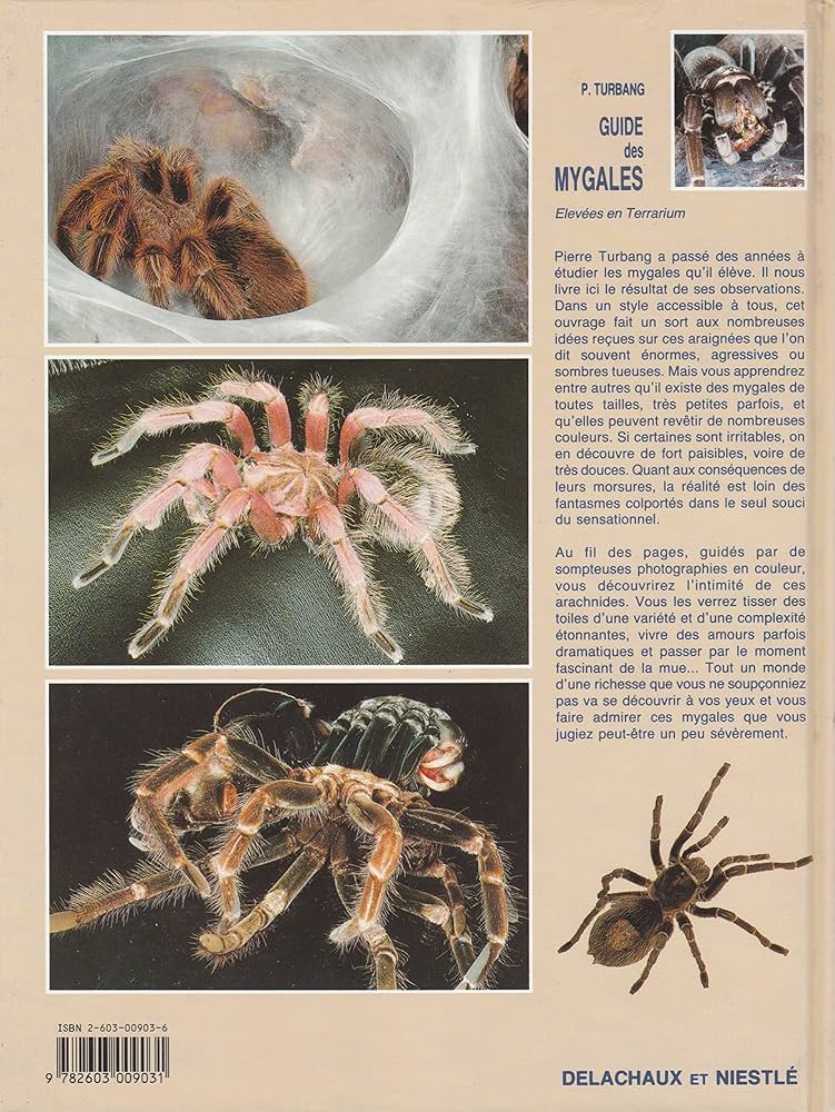 Amazon.co.jp: GUIDE DES MYGALES. Elevées en terrarium : 本