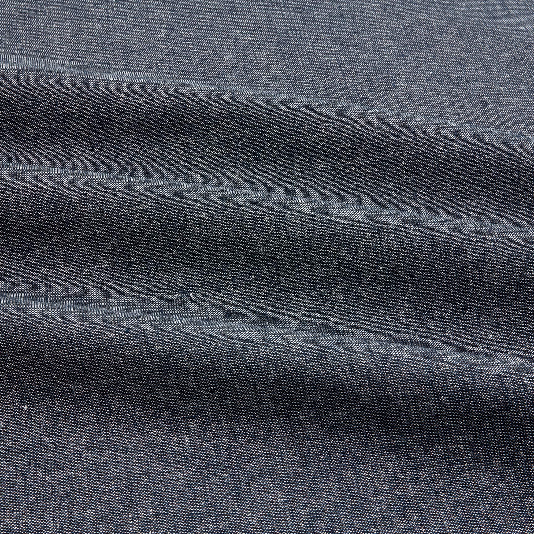 Kaufman Essex Yarn Dyed Linen Blend Metallic Midnight, Fabric by the Yard