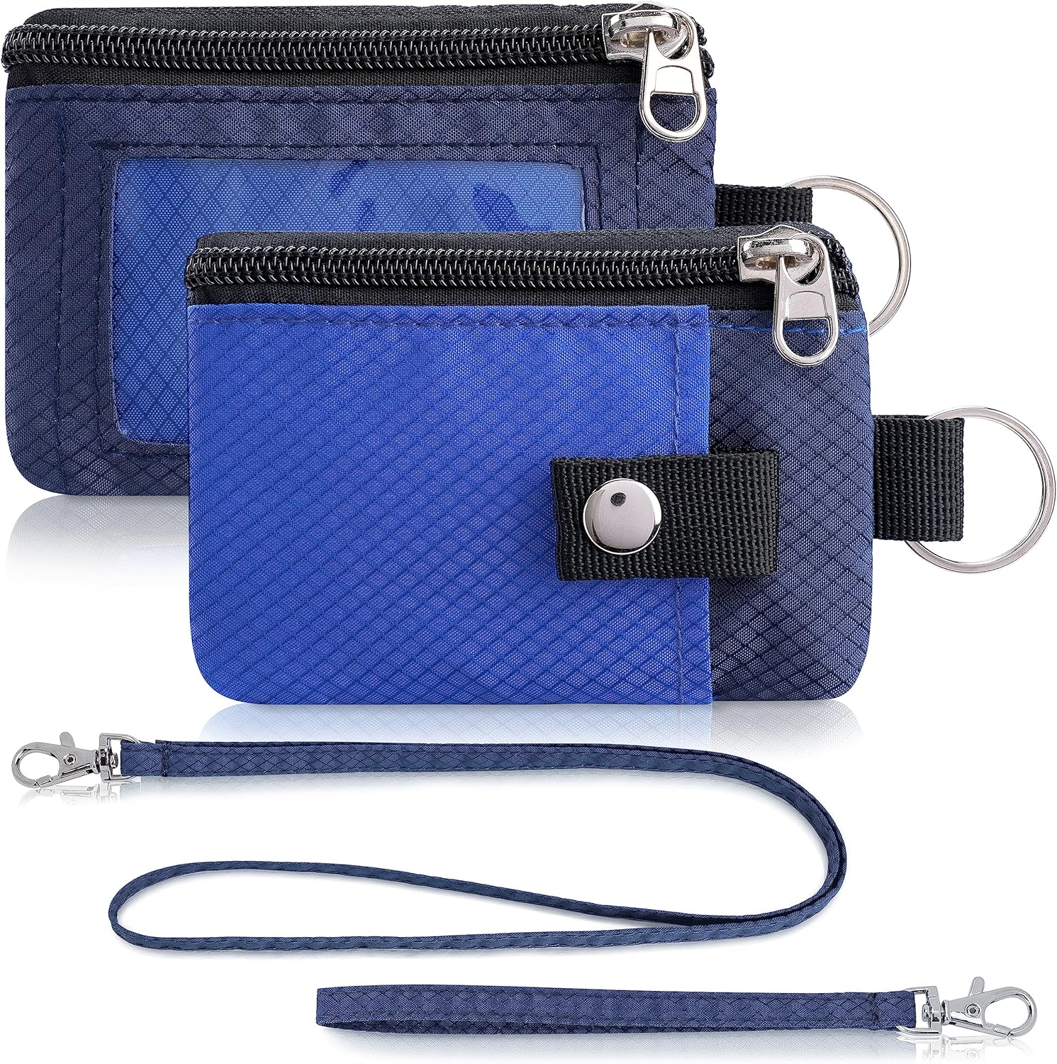 Artpaxy Minimalist Mens Wallet Keychain RFID Blocking