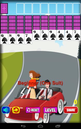 Free Spider Solitaire Games Honey Moon – vue 2
