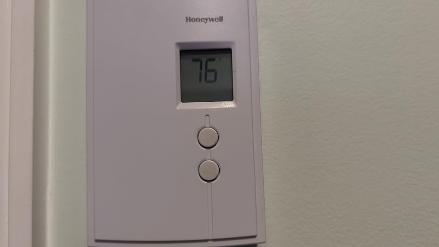 Honeywell Home RLV3120A1005 Digital Non-Programmable Thermostat for  Electric Heat Only - Household Thermostats - Amazon.com