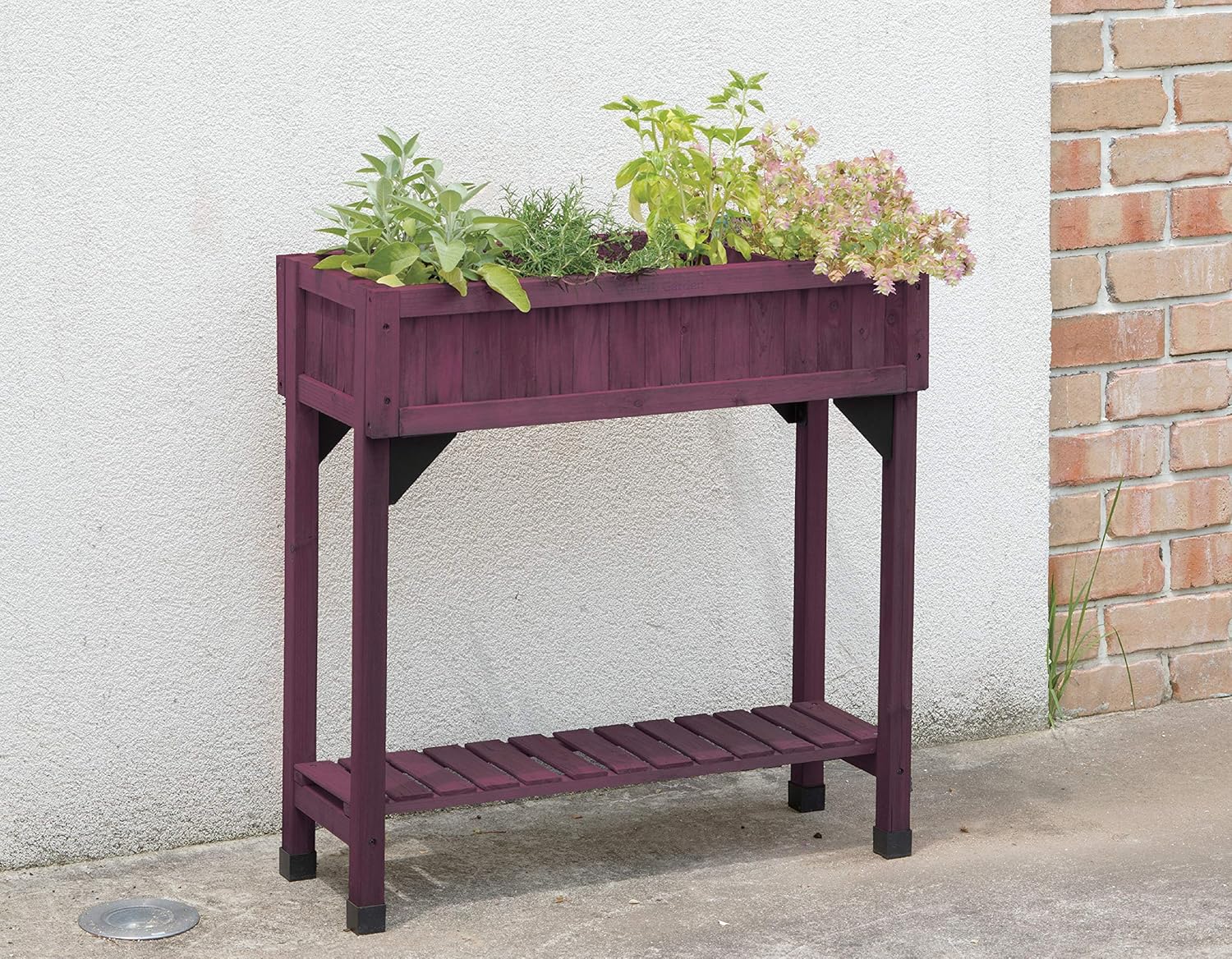 VegTrug Slimline Herb Garden - Sage Green