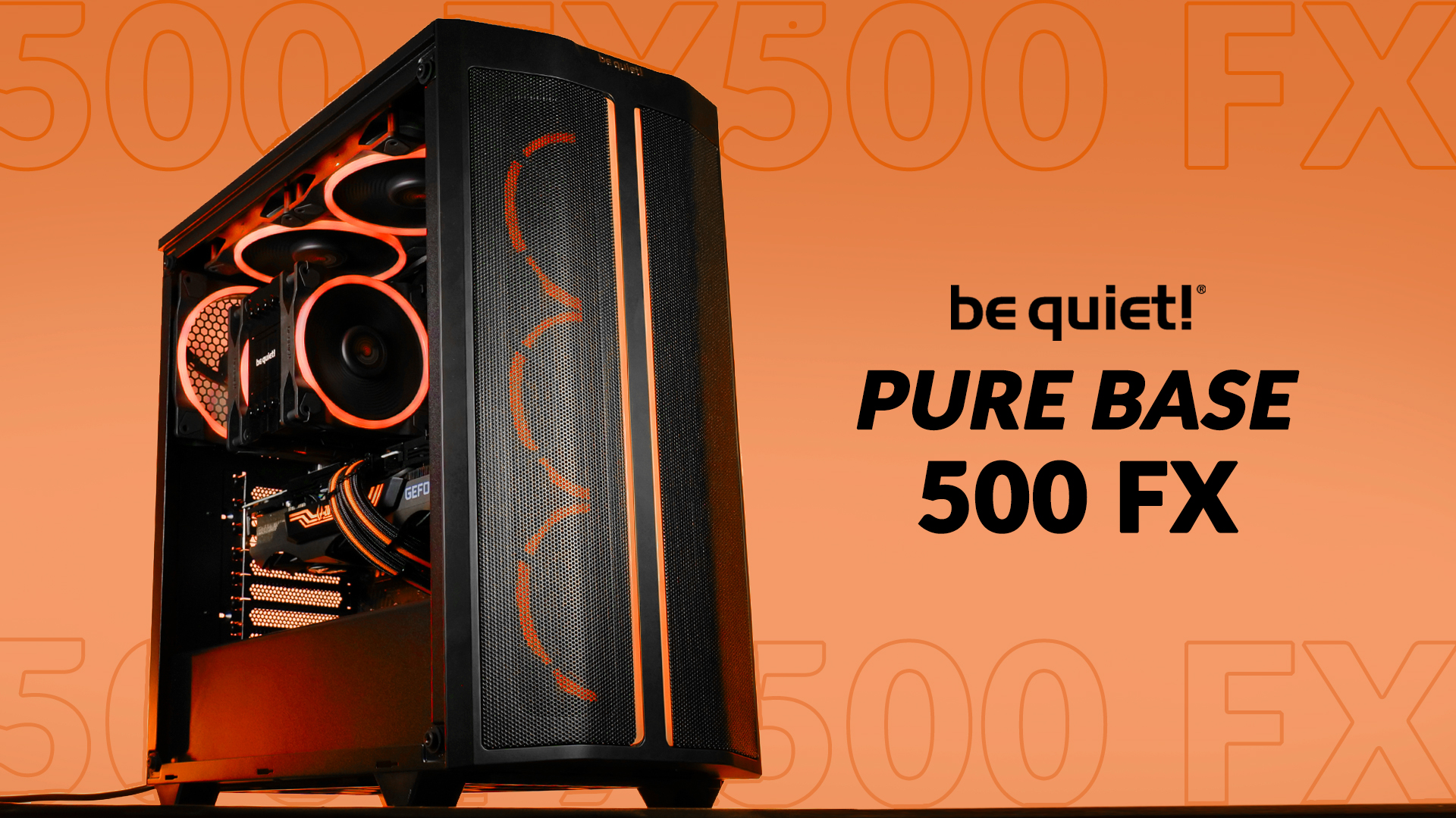 Watch be quiet! Pure Base 500 FX Review on Amazon Live
