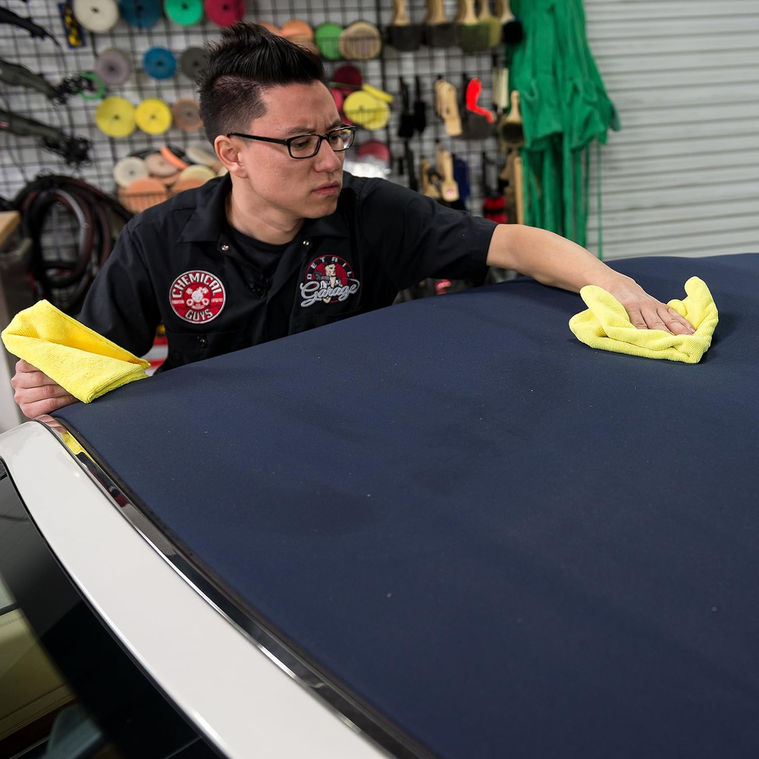 Chemical Guys MIC10303 Microfiber Towel (Yellow 15" x 15" ) : Automotive
