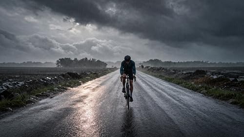Wet Asphalt Cycling 🚴🌧️ Wet Road Ride Ambience, Tire Spray Sounds & Urban Rain Cycling – vue 3