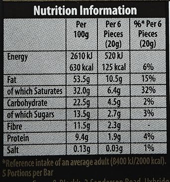 Green & Black's Organic Dark Chocolate Bars, 85% Cocoa, 90 g (Pack of 4)