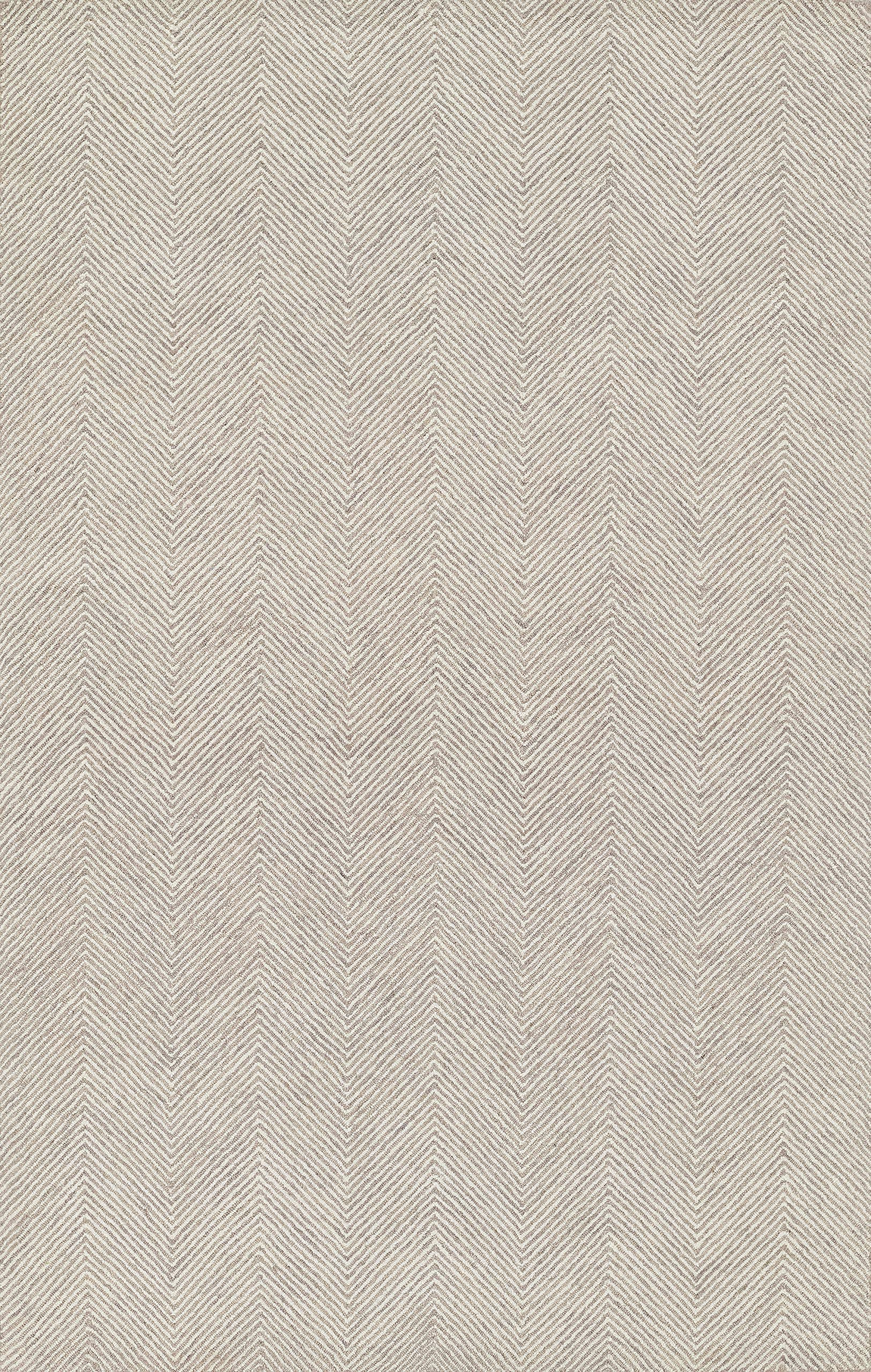 Momeni Charles Wool Hand Tufted Contemporary Indoor Area Rug, Taupe, 2' X 3'