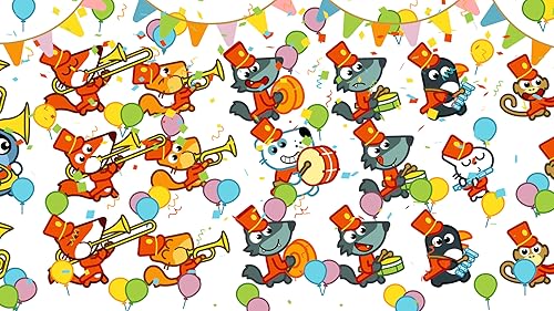 Pango Musical March : jogo musical de banda de marcha para crianças 3 - 6 anos