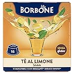 LEMON TEA CAFF`E BORBONE - 16 DOLCE GUSTO COMPATIBLE CAPSULES 10g