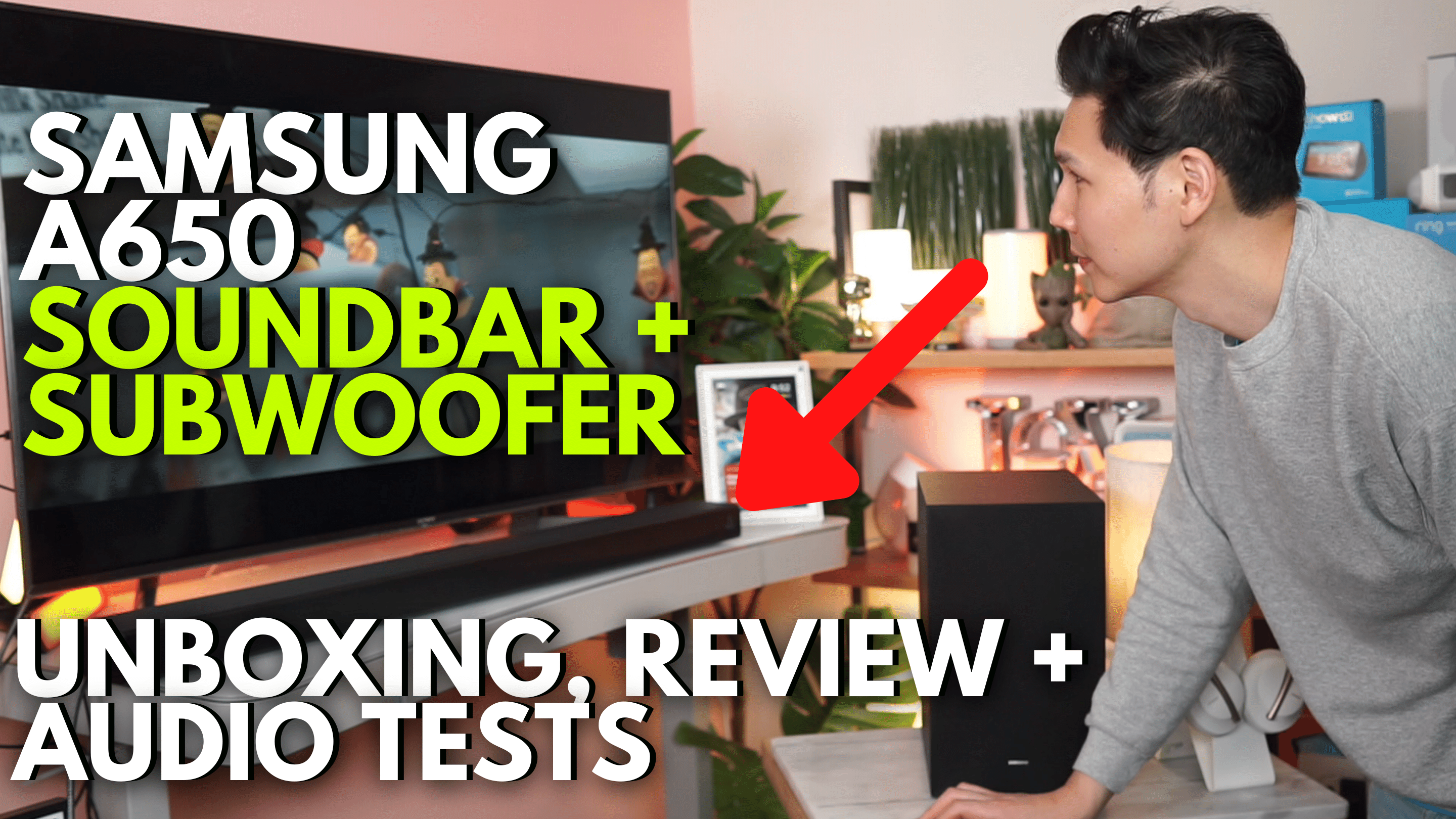 Watch SAMSUNG A650 SOUNDBAR - Review & Audio Test. Click to Listen on ...