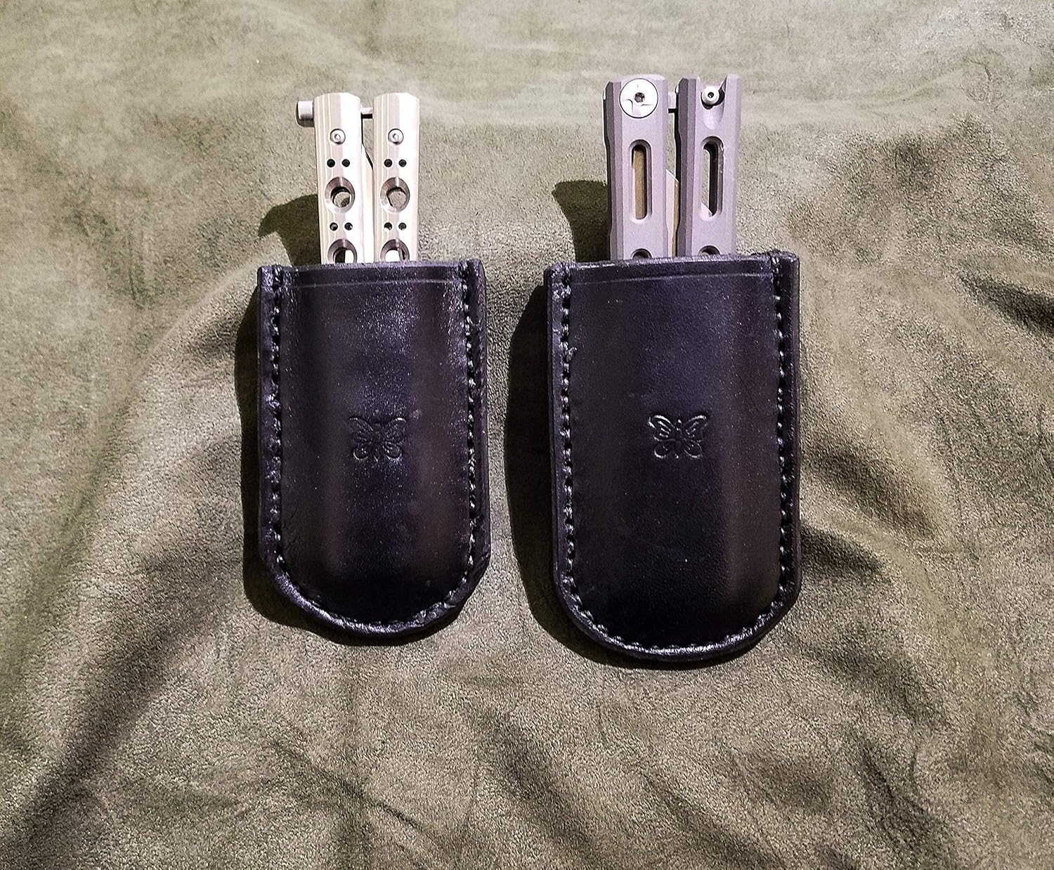 Leather Balisong Sheath