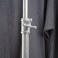 Vista 5 de Estante con ruedas ajustable – Econoco Vintage Pipeline 2 vías Ballet ropa colgante accesorio