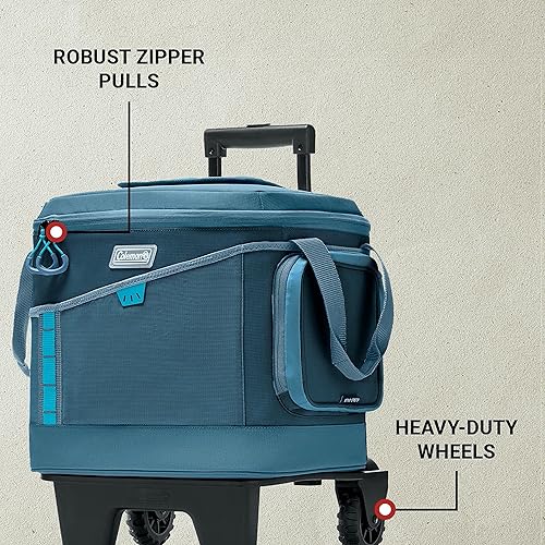 Miniatura 4 de Coleman Sportflex - Enfriador suave aislado con bolsillos elásticos activos expandibles y alta capacidad