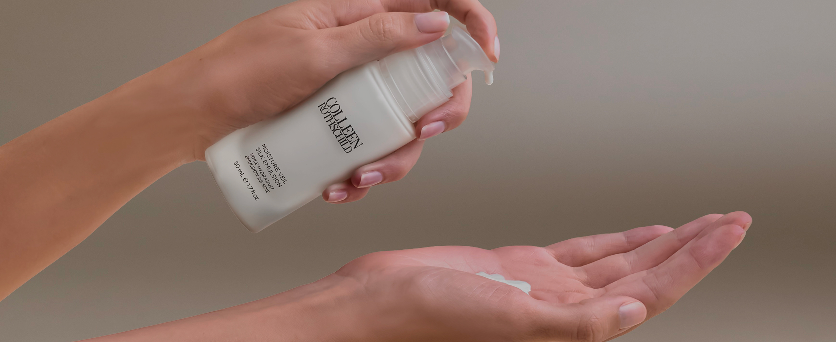 Colleen Rothschild Moisture Veil Silk Emulsion Face Moisturizer with Hyaluronic Acid & Ceramides – Hydrating, Barrier-Supporting, Radiance-Boosting Cream
