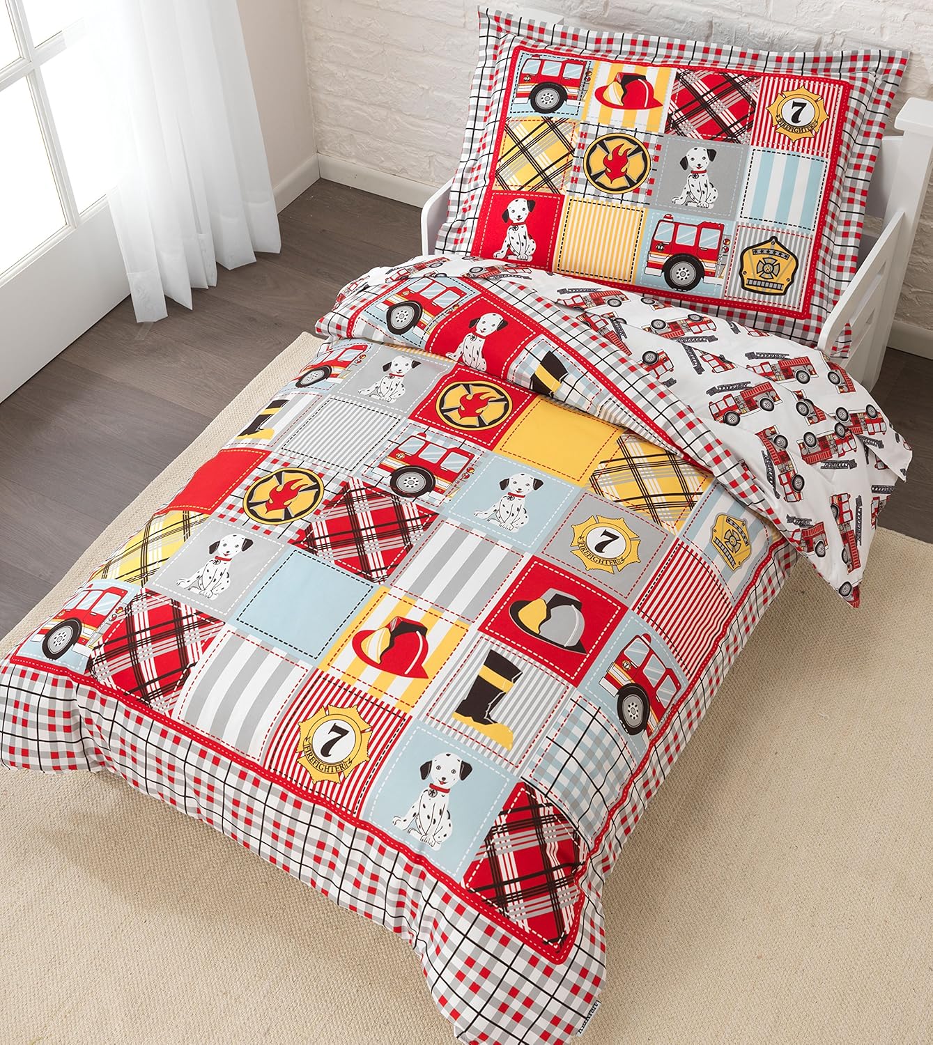 fire engine bed sheets