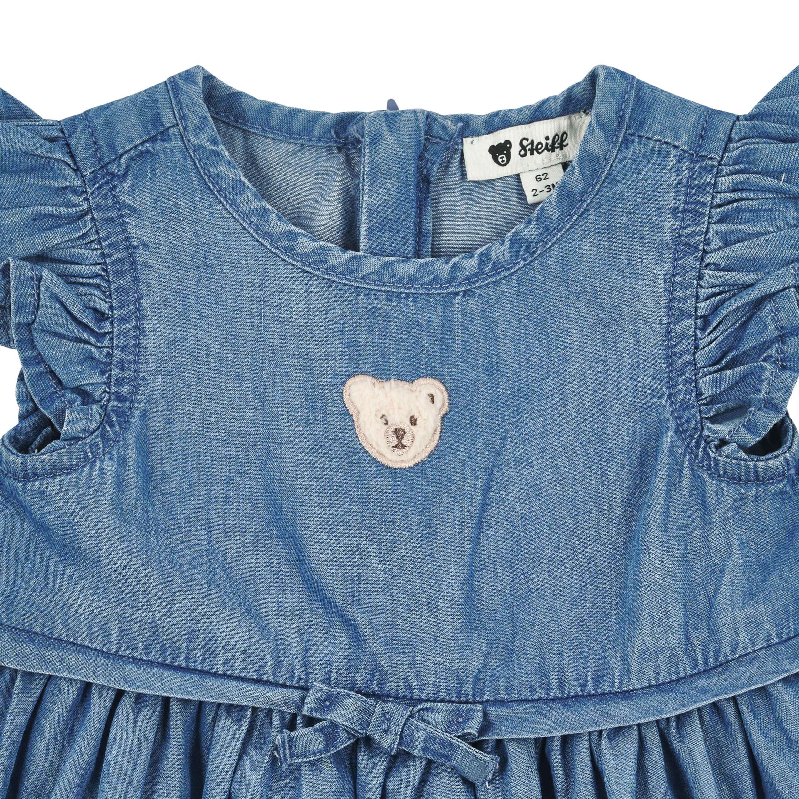 Steiff Kleid Vestito da Gioco Bimba 0-24