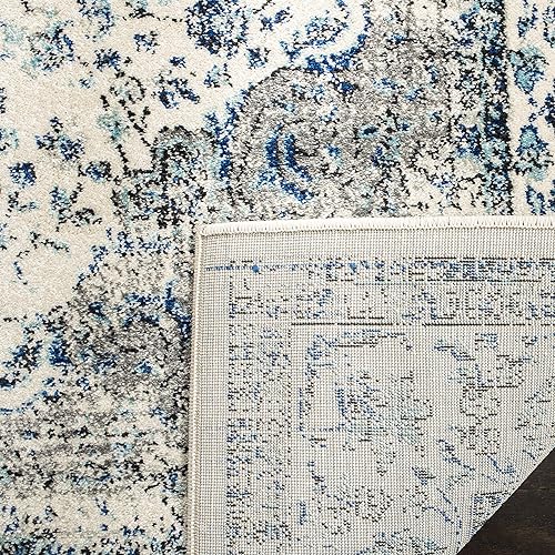 Miniatura 8 de Safavieh Evoke (Colección EVK220B) - Alfombra oriental vintage gris y dorada