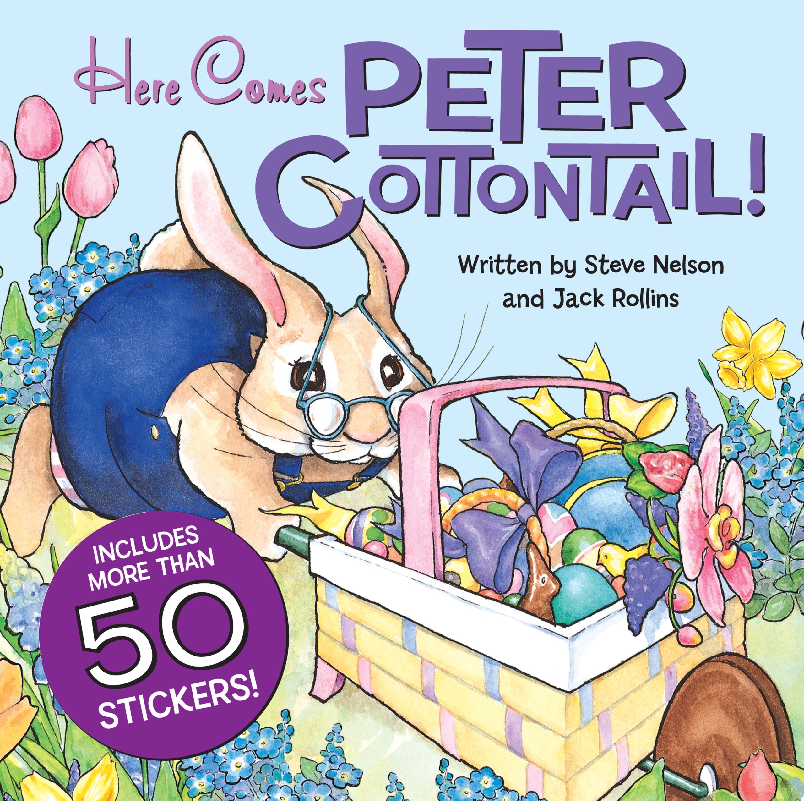 HERE COMES PETER COTTONTAIL STICKER BOOK