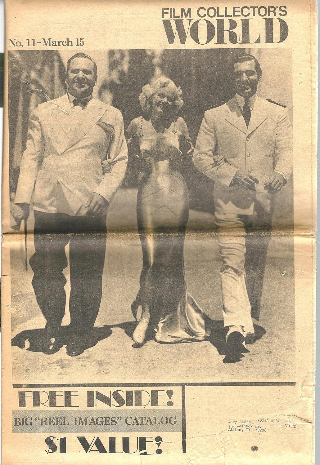 Film Collector's World 11 March 15 1977 Fanzine at Amazon's