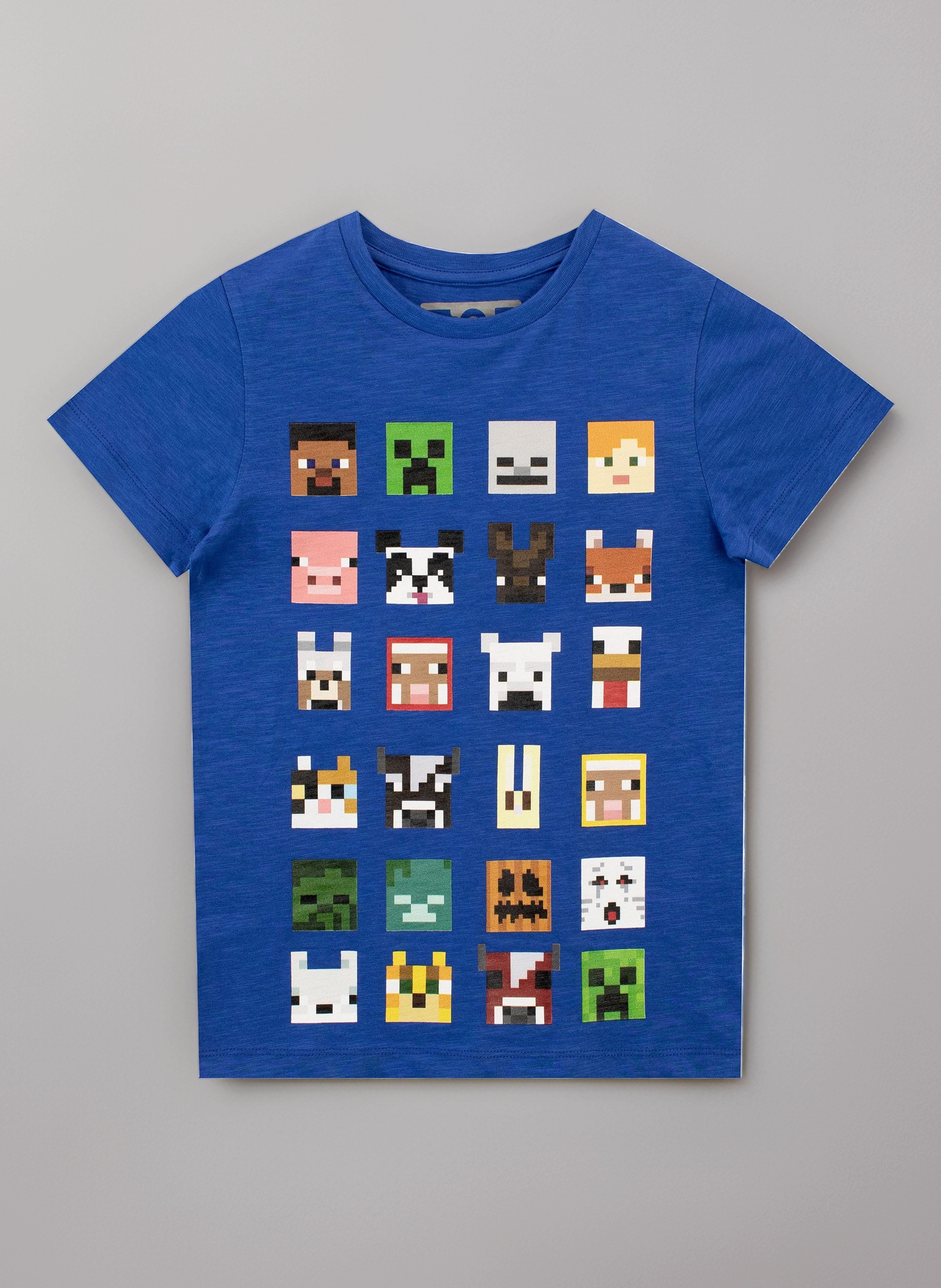 Minecraft Sprites Boys' T-Shirt Green