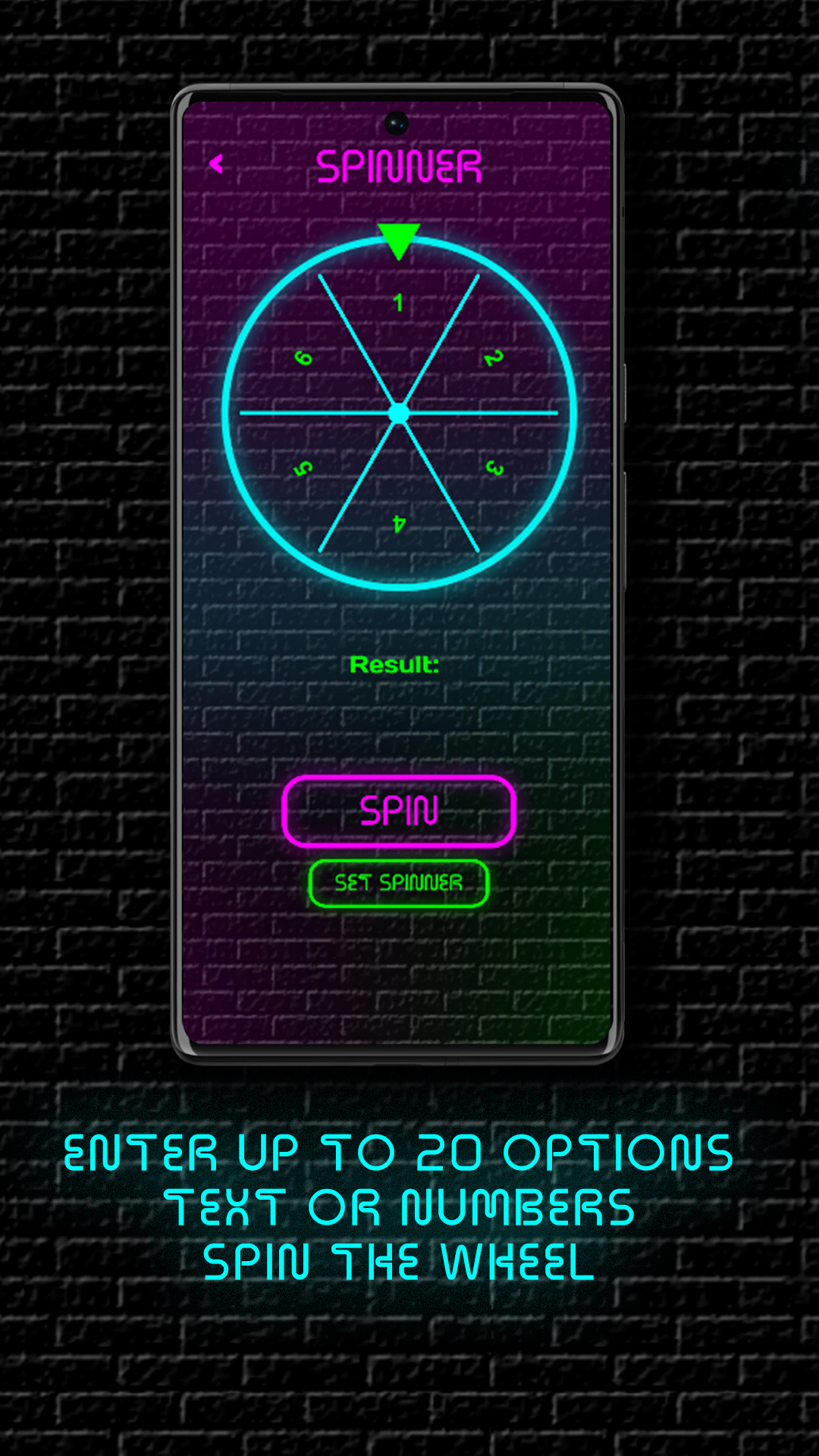 Wheel Spinner, Dice Throw, Coin Flip & CounterAmazon.co.ukAppstore