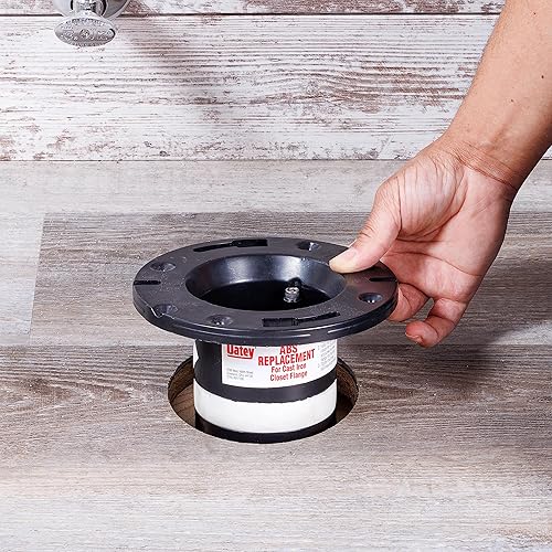Miniatura 4 de Oatey 43538 ABS Cast Iron Flange Replacement, 4-Inch