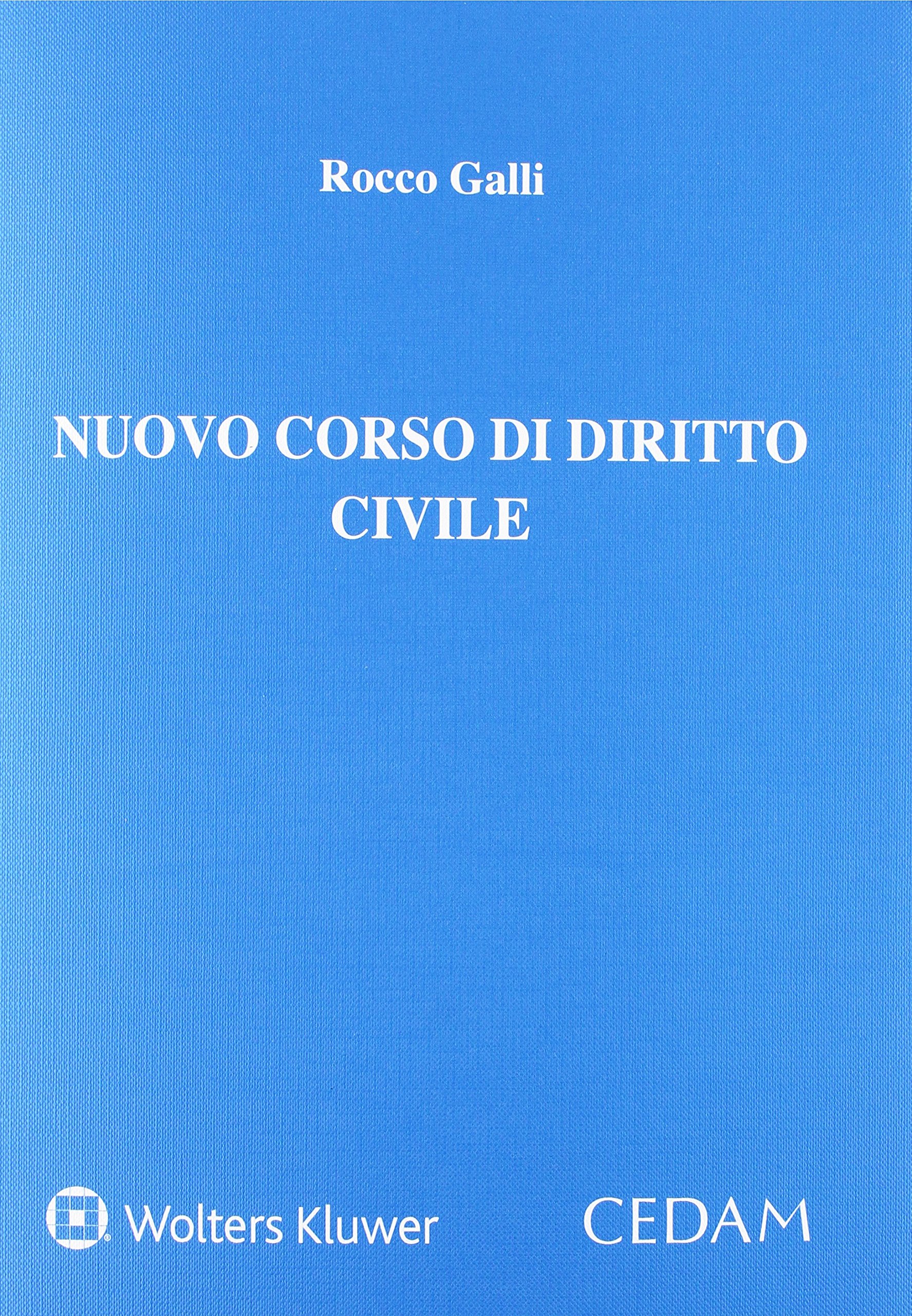 Nuovo corso di diritto civile