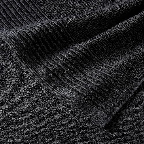 Miniatura 4 de Vera Wang - Toallas de baño, 100% algodón terry suave y absorbente, con poca formación de pelusa y resistente a la decoloración, toallas de baño de