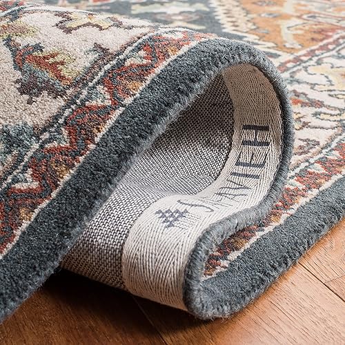 Miniatura 6 de Safavieh Heritage Collection HG625X - Alfombra de lana oriental tradicional hecha a mano de lana oriental tradicional hecha a mano