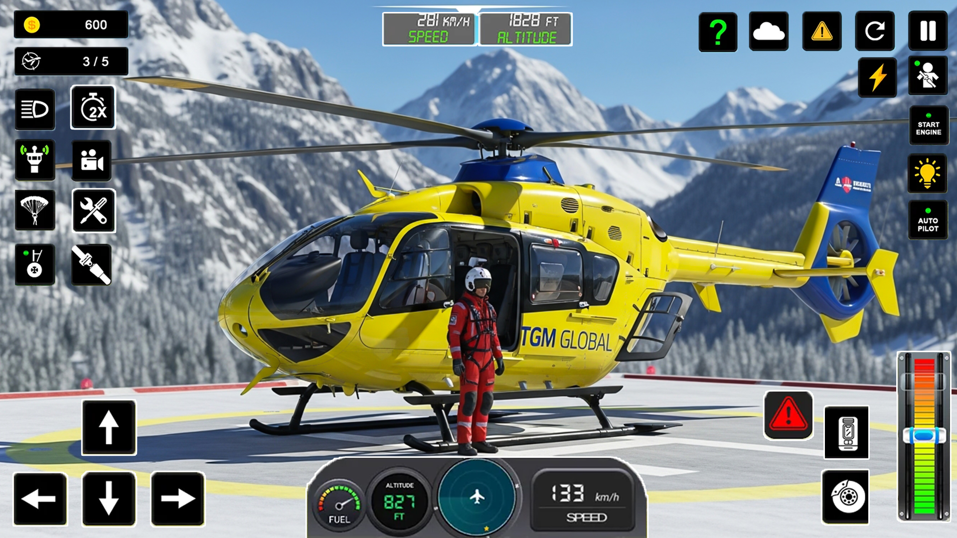 Flying Helicopter Rescue Flight Simulator Games 2026 - App on Amazon ...
