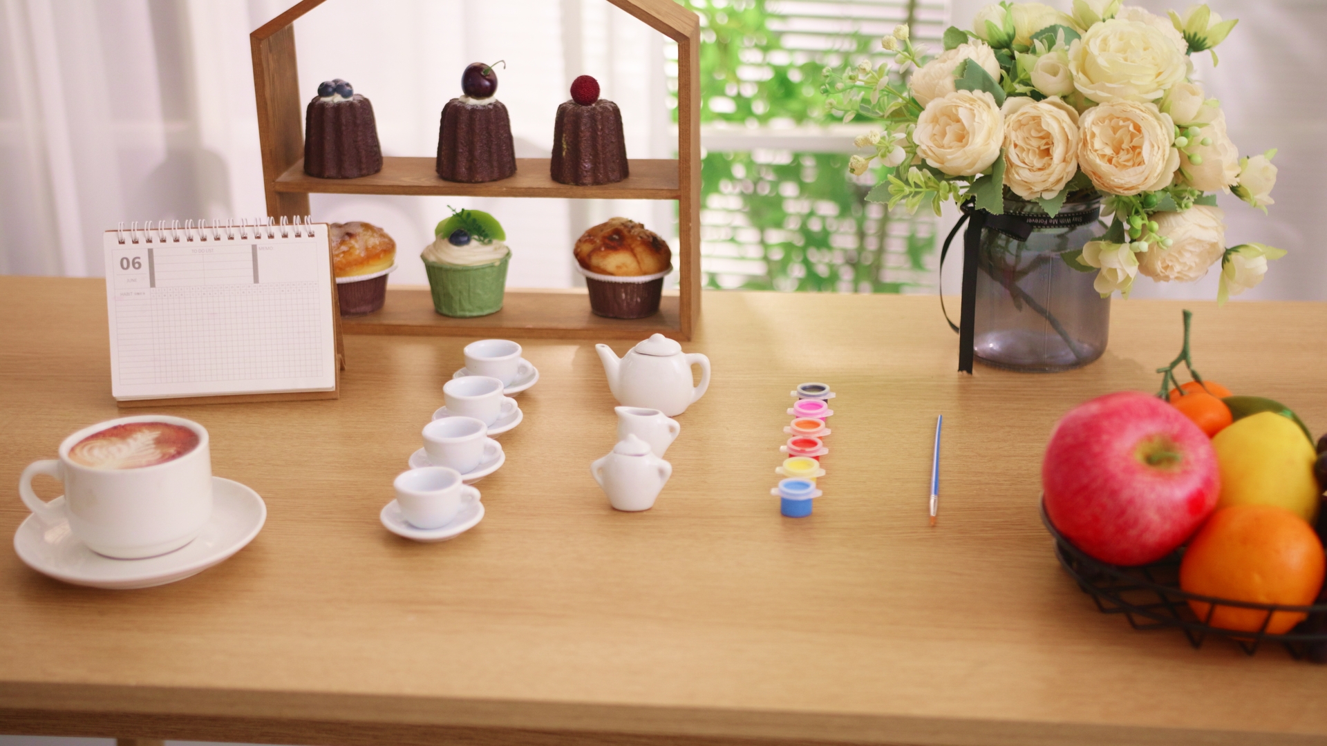 Amazon.com: PullCrease 45 Pcs Porcelain Mini Tea Cup Set Including