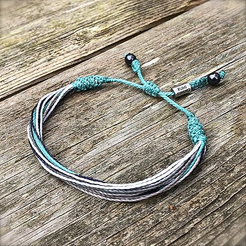 Miniatura 8 de Aqua Navy Surf String Bracelet for Men and Women  Handmade Sailor Rope Bracelets by Rumi Sumaq