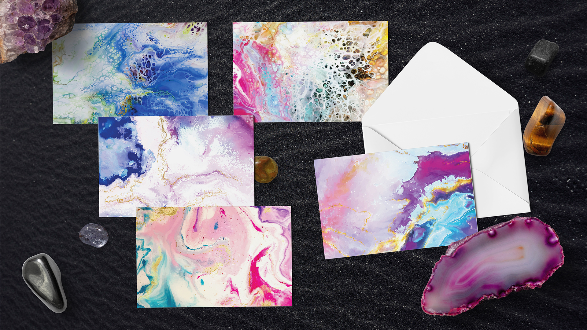 50-Pack All Occasion Greeting Cards Set, 4 X 6 Inch, 50 Assorted Blank Note Cards 50 Envelopes 6 Butterfly Birds Designs Blank Inside 50 Pack