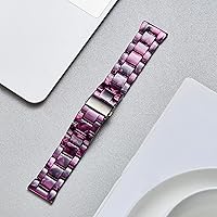 Vista 113 de BINLUN Resin Watch Bands Replacement Watch Straps for Men Women 14 Colors Watchbands Lightweight 12/14/16/18/20/22mm Wrist Bands Fashion