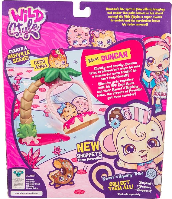 Shoppet Theme Pack: Duncan + Sweet Monkey Swing