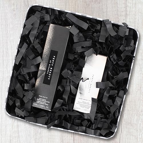 Miniatura 2 de MagicWater Supply - 4 onzas - Negro - Relleno de papel de corte arrugado gigante Monster ideal para envolver regalos, relleno de cestas, cumpleaños,