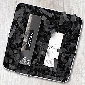 MagicWater Supply Crinkle Cut Paper Shred Filler-1LB Monster Black-Decorative & Protective Packaging for Bridesmaid Gifts & Bridesmaid Proposal Gifts Holiday Stuffers Birthdays Wedding & Anniversaries