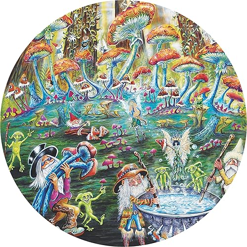 Gnome Termómetro de jardín con diseño de seta Tire Cover de repuesto para Jeep remolque RV Camper VW etc. (Seleccione tamaños populares de menú o