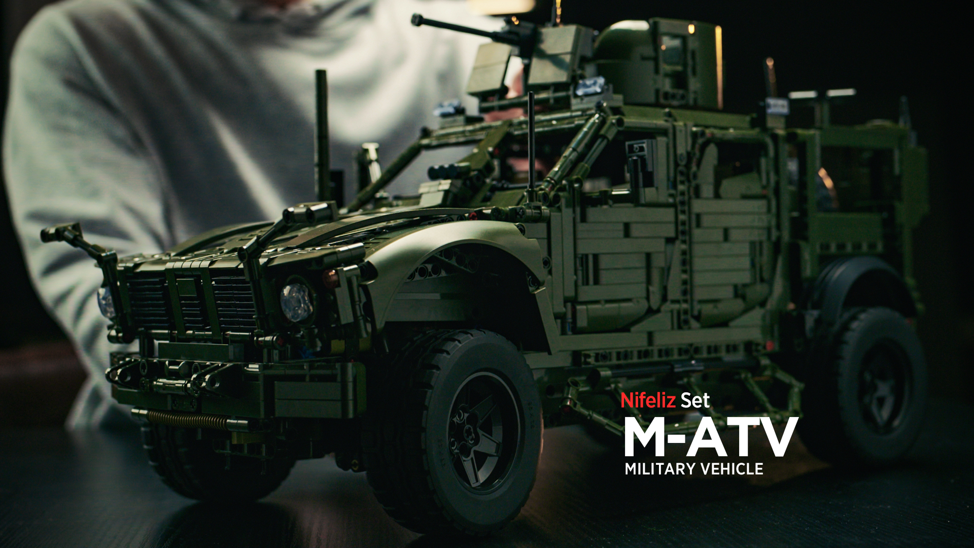 Amazon.com: Nifeliz M-ATV Military Car Building Set for Adults