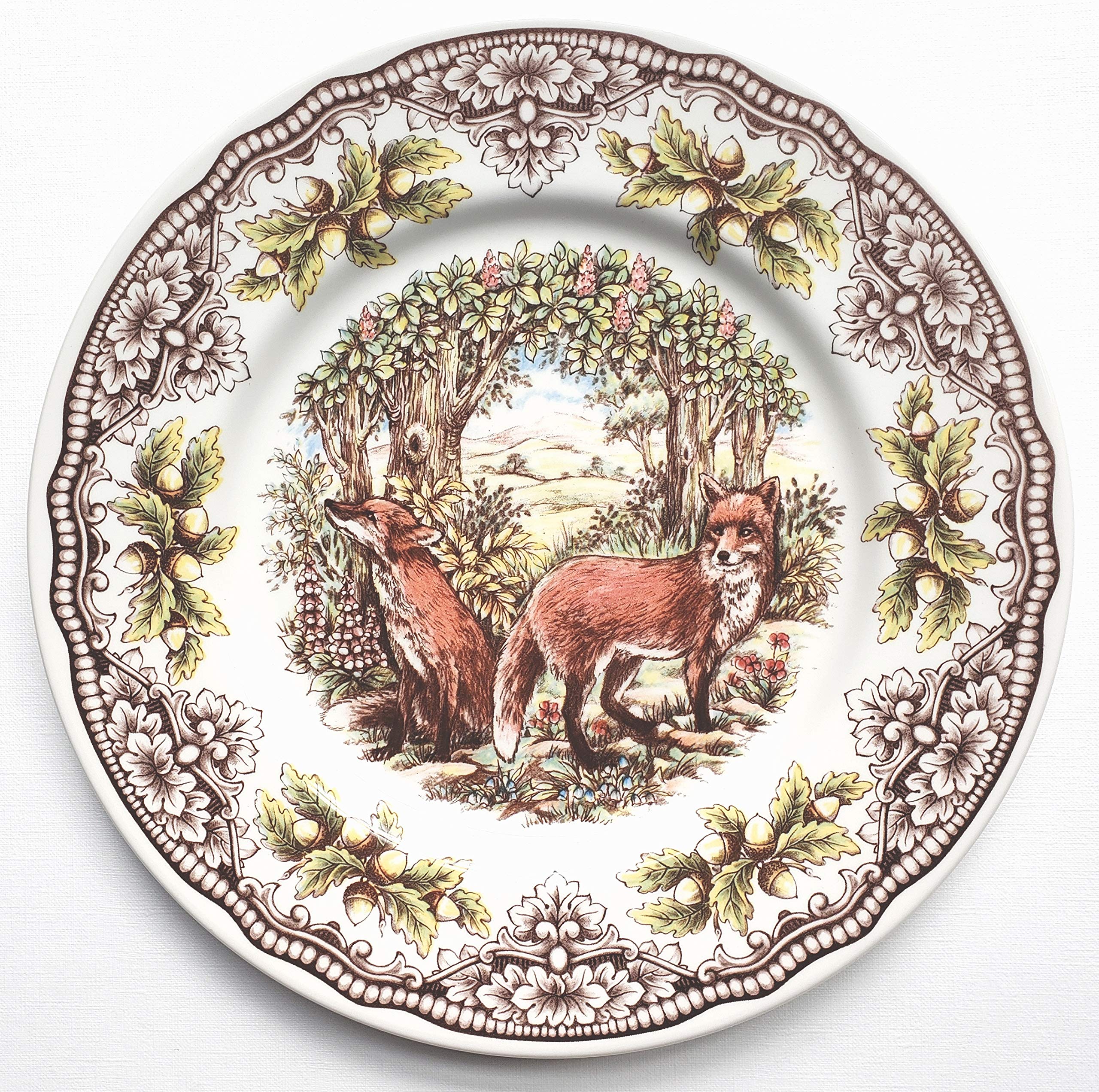 Buy Royal Stafford Woodland Fox Dinner Plates Set of 4 Homeland The