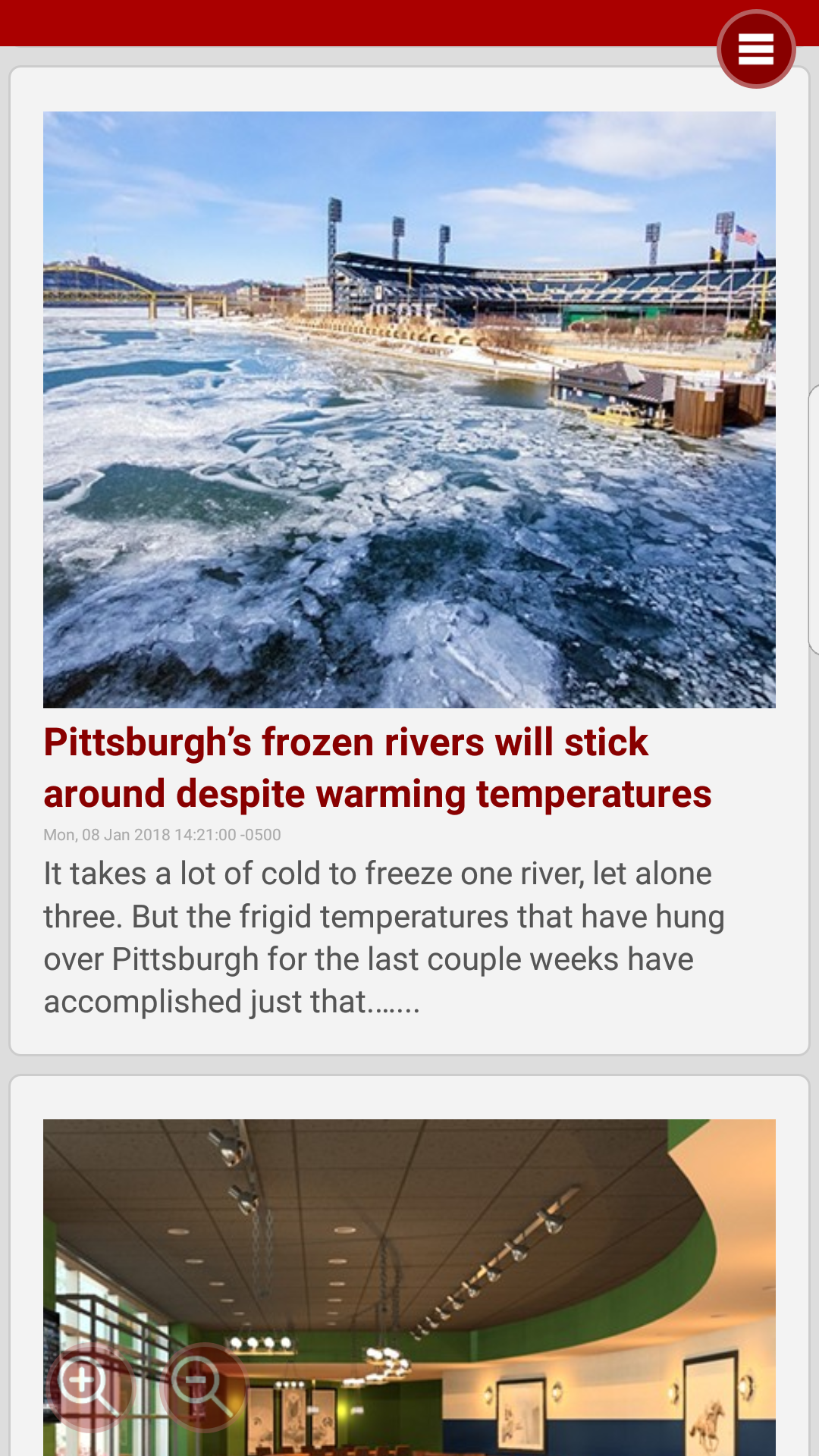 Aplicación Pittsburgh Local News en Amazon Appstore